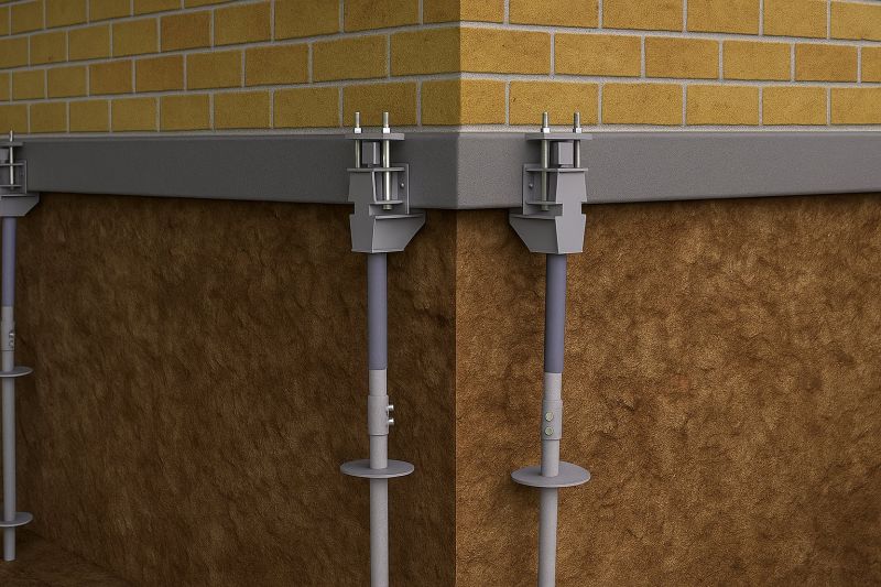 Foundation Piers Service